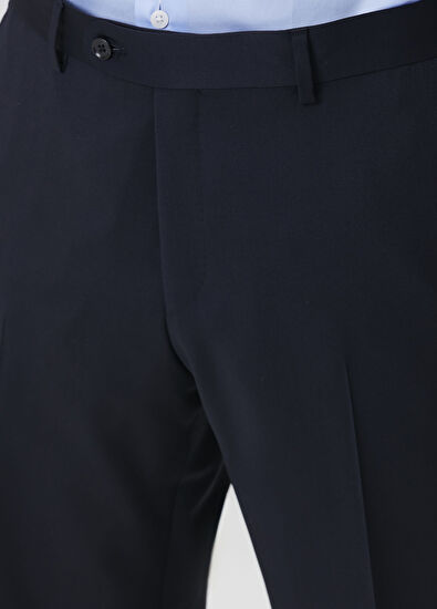 Drop 7 Lacivert Yün Takım Elbise - Görsel 10