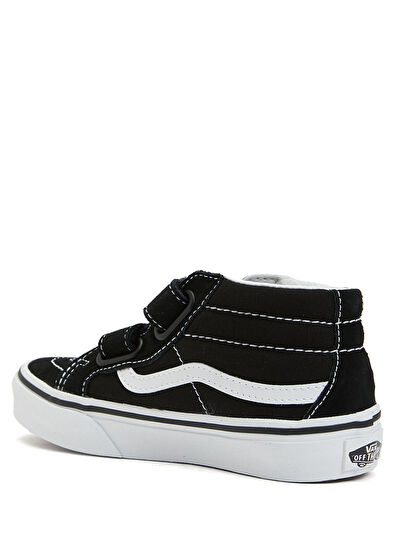 Vans SK8 Mid Reissue Siyah Beyaz Unisex Çocuk Sneaker - 3