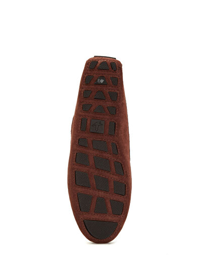 Beymen Club Bordo Bağcıklı Kadın Süet Sneaker - 5