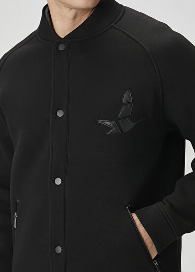 Beymen Club Black Logo Detailed Cardigan - 7