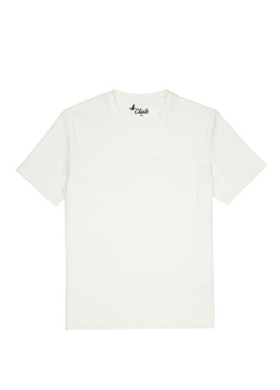 Beymen Club Kırık Beyaz T-shirt - 7