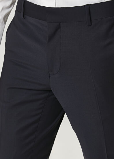 Beymen Club Drop 6 Lacivert Yün Karışımlı Takım Elbise - 9