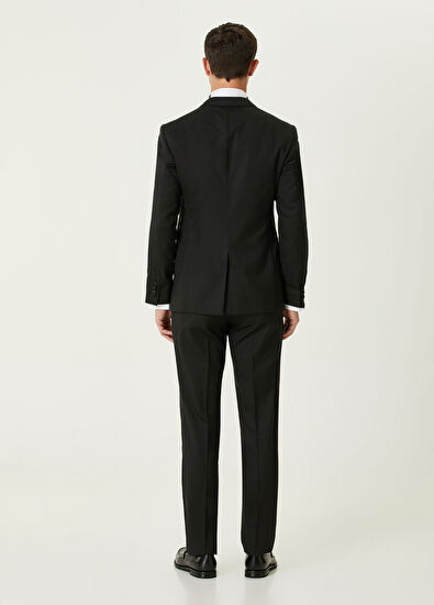 Pal Zileri Siyah Yün Smokin - 5