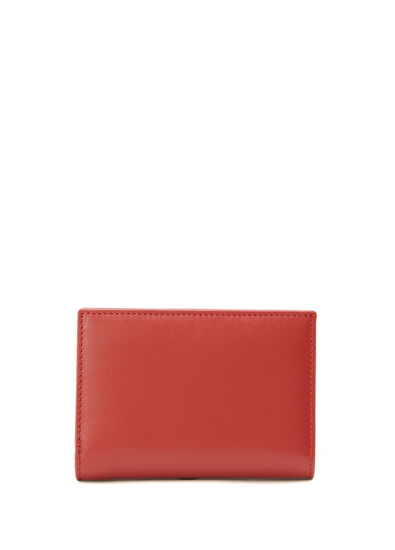 Beymen Club Red Small Size Women's Leather Wallet - 3