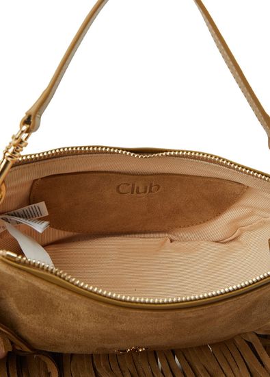 Beymen Club Camel Püsküllü Kadın Süet Çanta - 5