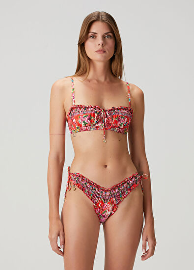 Camilla Desenli Bikini Üstü - 3
