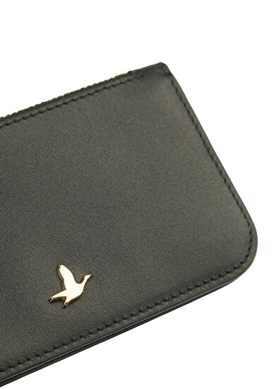 Beymen Club Black Women's Leather Wallet - 4