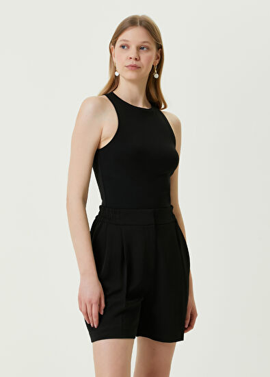 Beymen Club Siyah Bisiklet Yaka Spor Atlet - 3