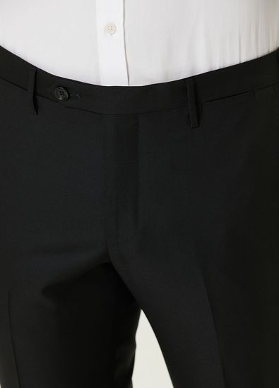 Rota Black Wool Pants - 4