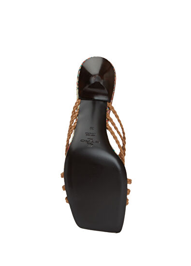 Etro Tan Women's Leather Slippers - 5