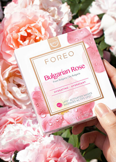 Foreo UFO™ Bulgarian Rose Nemlendirici 6'lı Aktif Maske - 6