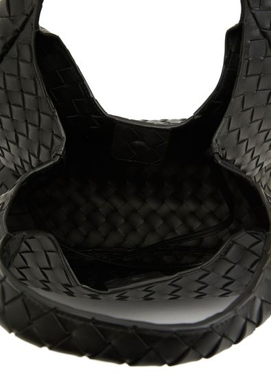 Bottega Veneta Campana Siyah Kadın Deri Çanta - 5