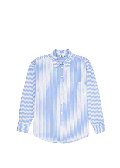 Beymen Club Mavi Çizgili Gömlek - 7