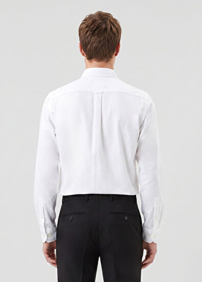 Beymen Club Comfort Fit White Shirt - 5