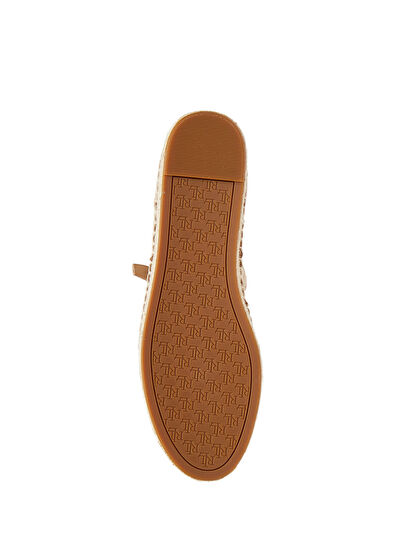 Bej Kadın Süet Espadril - Görsel 6