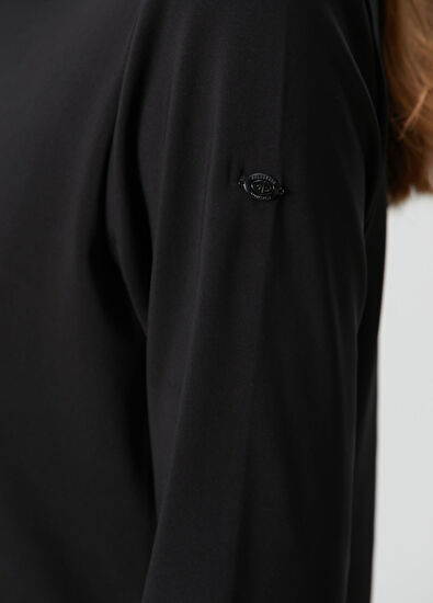 Goldbergh Siyah Logolu Uzun Kol T-shirt - 5