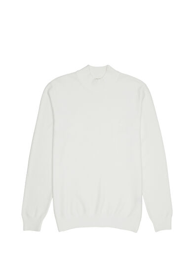 Off-White Half Turtleneck Sweater Beymen Club Off-White Half Turtleneck Sweater - 7