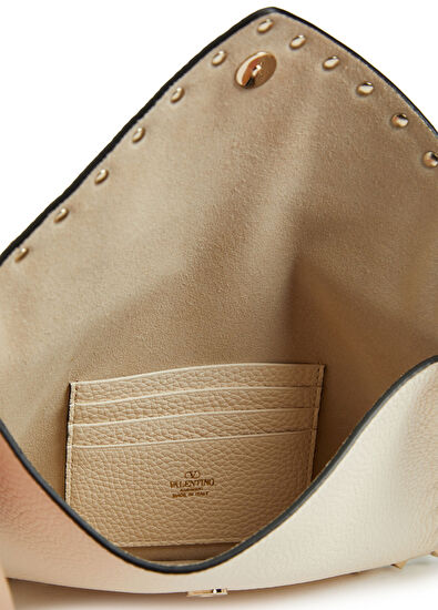 Rockstud Medium Kadın Deri El Portföyü - Görsel 6