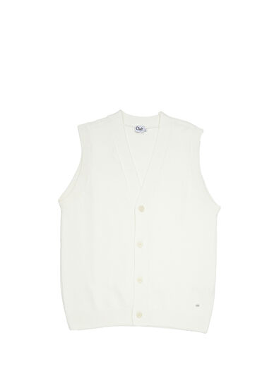 Beymen Club White Knit Vest - 7