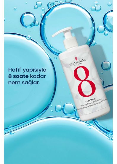 Elizabeth Arden Eight Hour Daily Hydrating Body Lotion Günlük Nemlendirici Vücut Losyonu Yoğun Nemlendirici Vücut Bakım Losyonu 380  ml - 4
