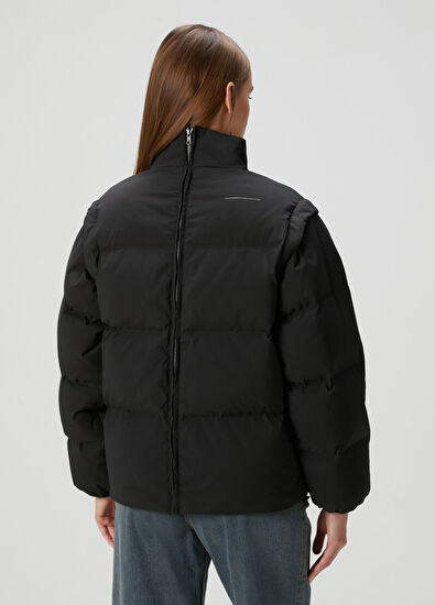 MM6 Maison Margiela Siyah Puff Mont - 5