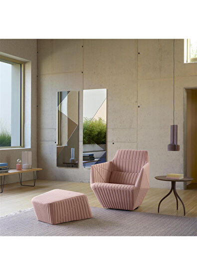 Ligne Roset Ombre Cam Duvar Aynası - 5