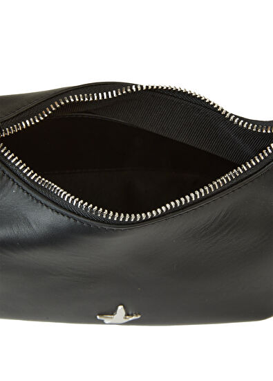 Beymen Club Siyah Kadın Deri Çapraz Çanta - 5