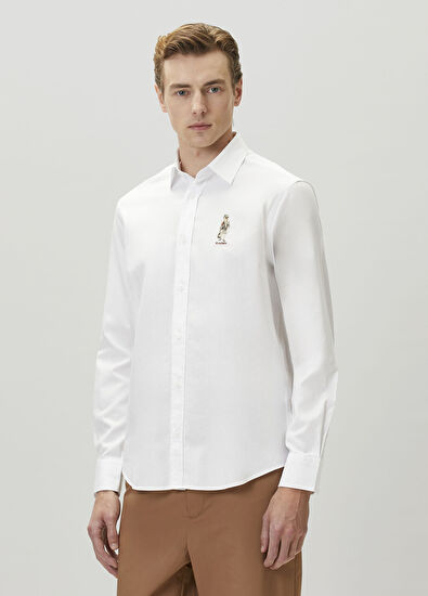 Beymen Club Clubby White Oxford Shirt - 4