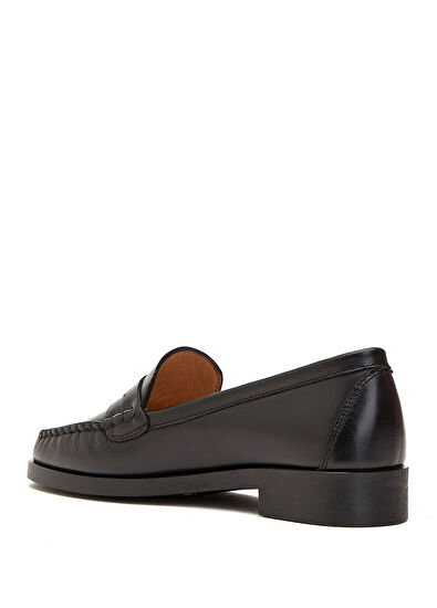 Beymen Club Siyah Kadın Napa Deri Loafer - 3