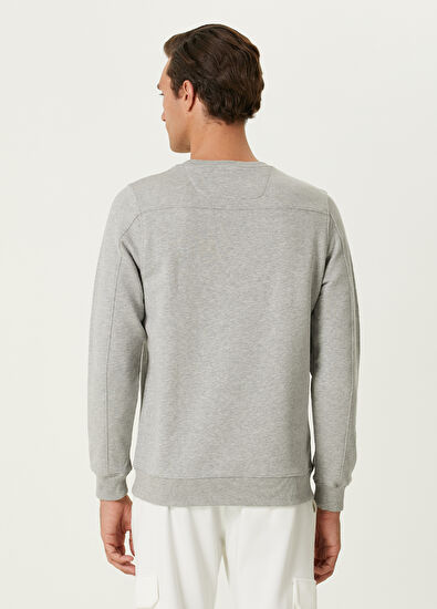 Beymen Club Club Kolej Gri Melanj Sweatshirt - 5