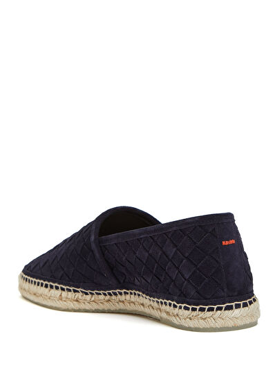 Porto/186 Lacivert Erkek Süet Espadril - Görsel 4
