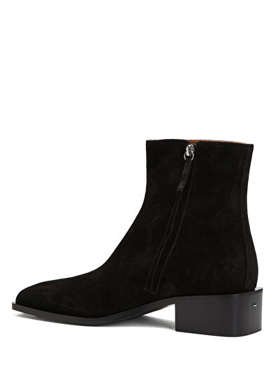 Siyah Erkek Süet Bot - Görsel 4