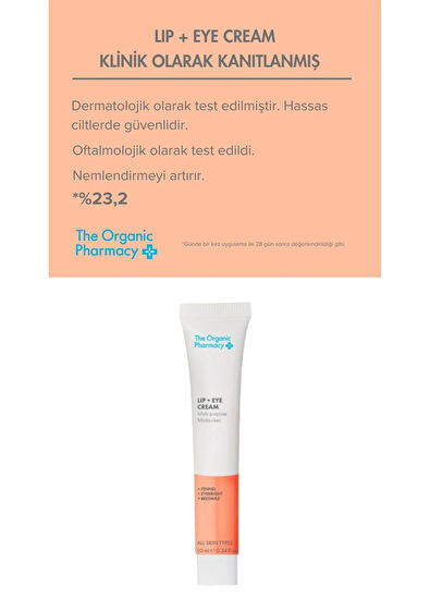 The Organic Pharmacy Onarıcı Göz ve Dudak Kremi 10 ml - 3