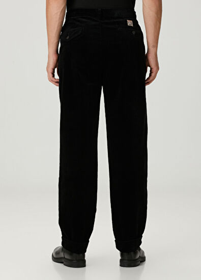 Polo Ralph Lauren Siyah Kadife Pantolon - 3