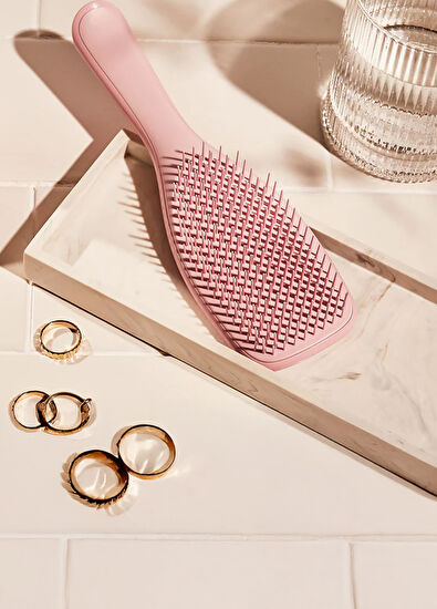 Tangle Teezer The Ultimate Wet Detangler Large Pink Hibiscus Saç Fırçası - 4