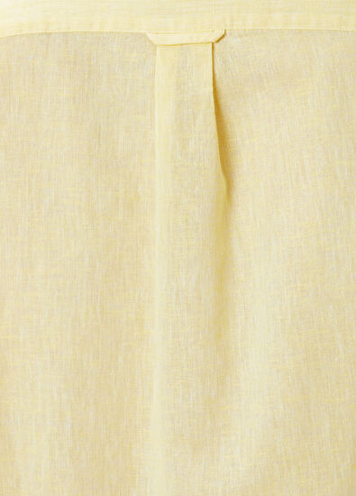 Beymen Club Comfort Fit Yellow Linen Shirt - 7