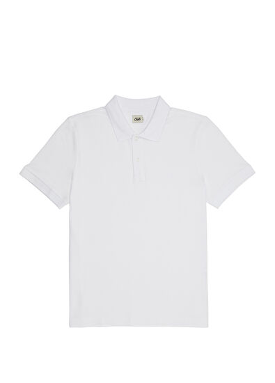Beymen Club Off-White Polo Neck T-Shirt - 7