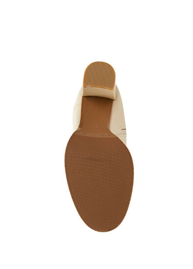 Beymen Club Beige Womens Leather Boots - 5