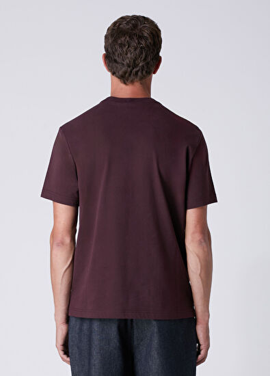 Beymen Club Relax Fit Mürdüm Suprem T-shirt - 5