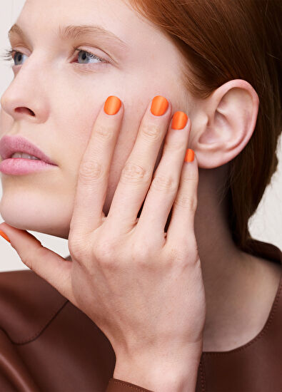 Hermès Les Mains Hermès Orange Boite Oje - 3