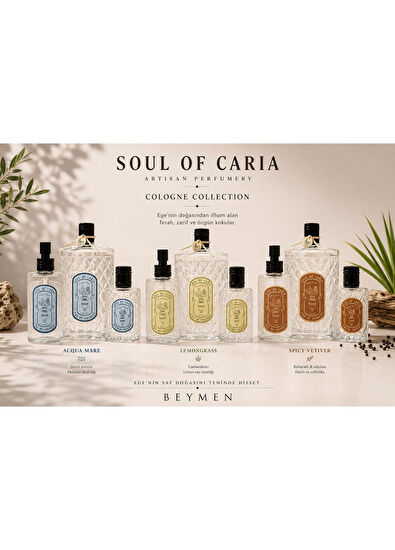 Soul of Caria Acqua Mare Artisan Kolonya 200 ml - 5