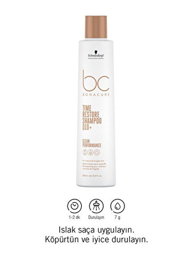 Bonacure Q10+ Time Restore Shampoo for Mature and Brittle Hair 250 ml - 3