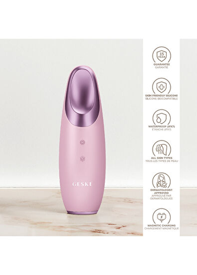 Geske Sıcak Ve Soğuk Pembe 6'sı 1 Arada Göz Altı Canlandırıcı Cilt Bakım Cihazı - 7