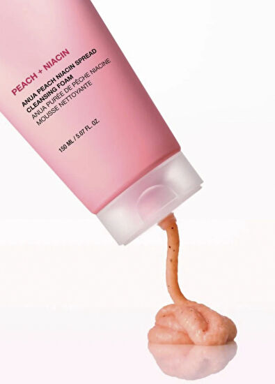 Anua Peach Niacin Spread Cleansing Foam Purifying Facial Cleansing Foam 150 ml - 3