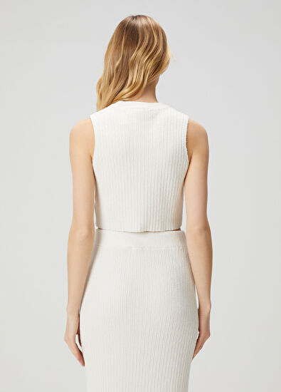 Beymen Club Ekru Crop Atlet - 5