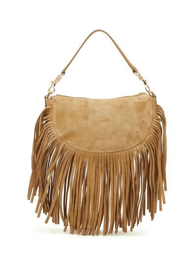 Beymen Club Camel Püsküllü Kadın Süet Çanta - 4