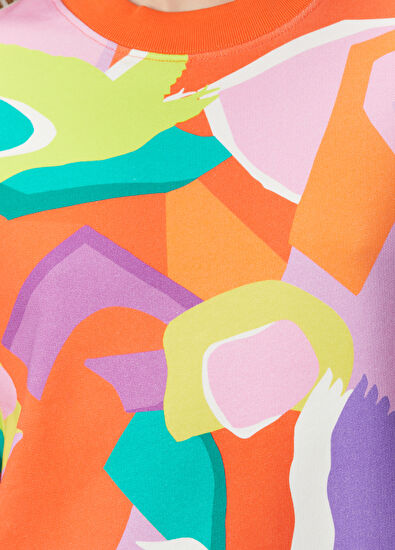 Beymen Club Colorblocked Desenli Sweatshirt - 6