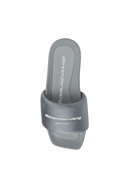 Alexander Wang Gri Kadın Plaj Terliği - 4