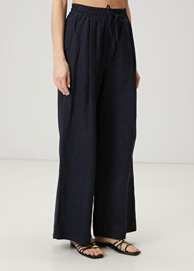 Beymen Club Lacivert Keten Pantolon - 3