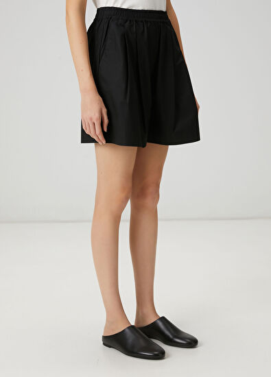Beymen Club Black Poplin Shorts - 3